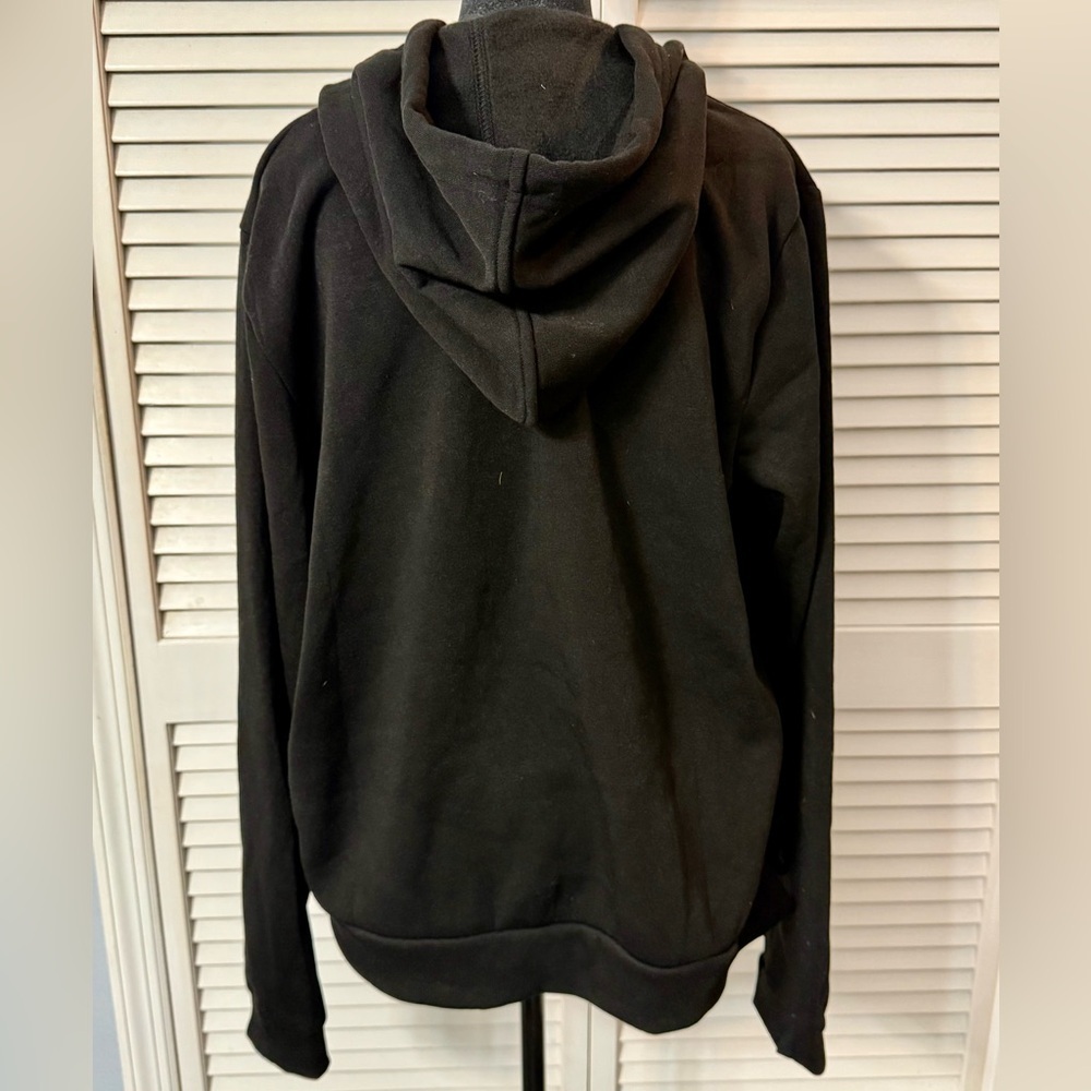 Troop Womens Sustainable Black Hoodie Pullover Sweatshirt XL WFLT001 NWT - Picture 4 of 6